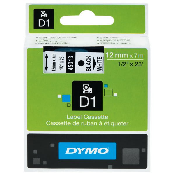 CEMBRE SPA - CEMS0720570 NASTRO ETICHET.ADES.PERMANENTE 12MM.(BK-