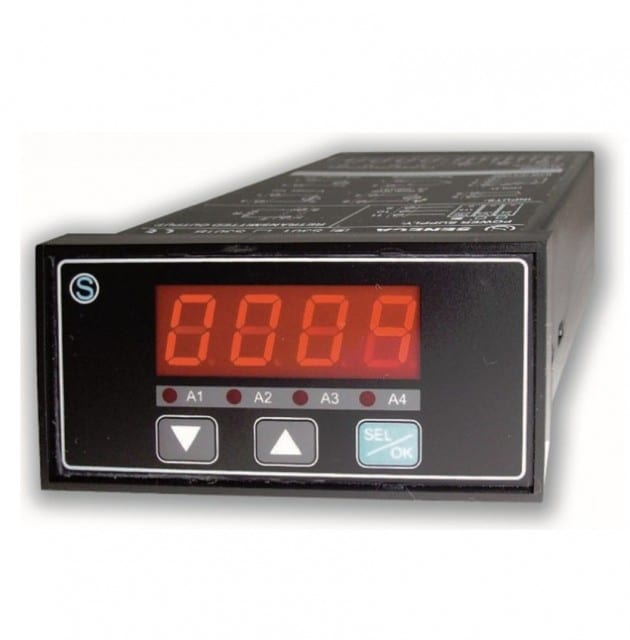 SENECA - SCXS301-23-R-AR-S INDIC 4DIG 1AI UNIV 1AO+3REL RS485 24VAC