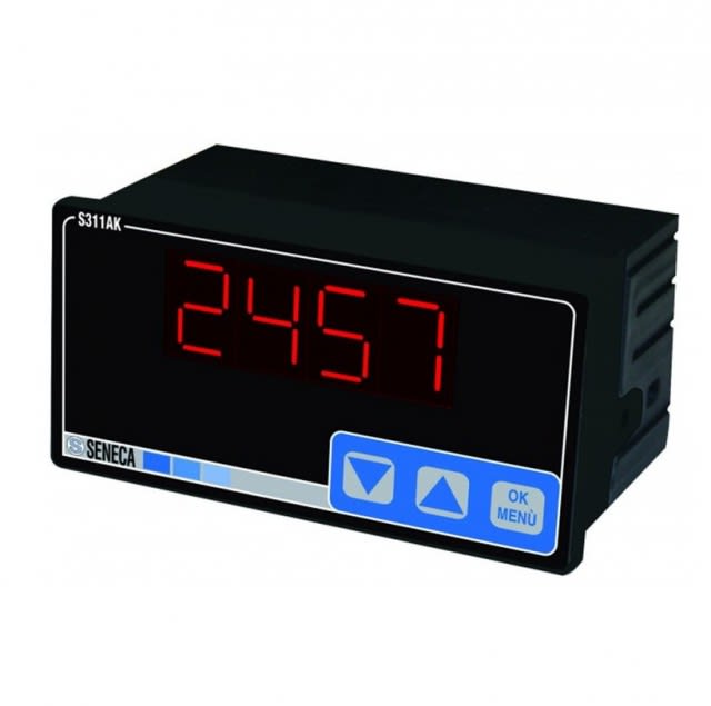 SENECA - SCXS311AK-4-L INDIC 4DIG 1AI ALIM 12-24VDC/AC