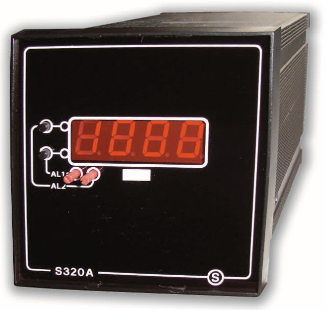 SENECA - SCXS320A-23-ST INDIC 3DIG1/2 1AI+2RELE ALIM 24VAC/DC