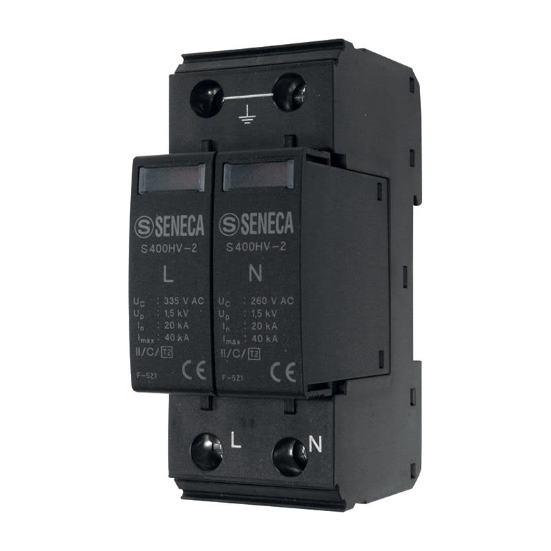 SENECA - SCXS400HV-2 PROT 230/335VAC TIPO II NO CONT. (L N PE