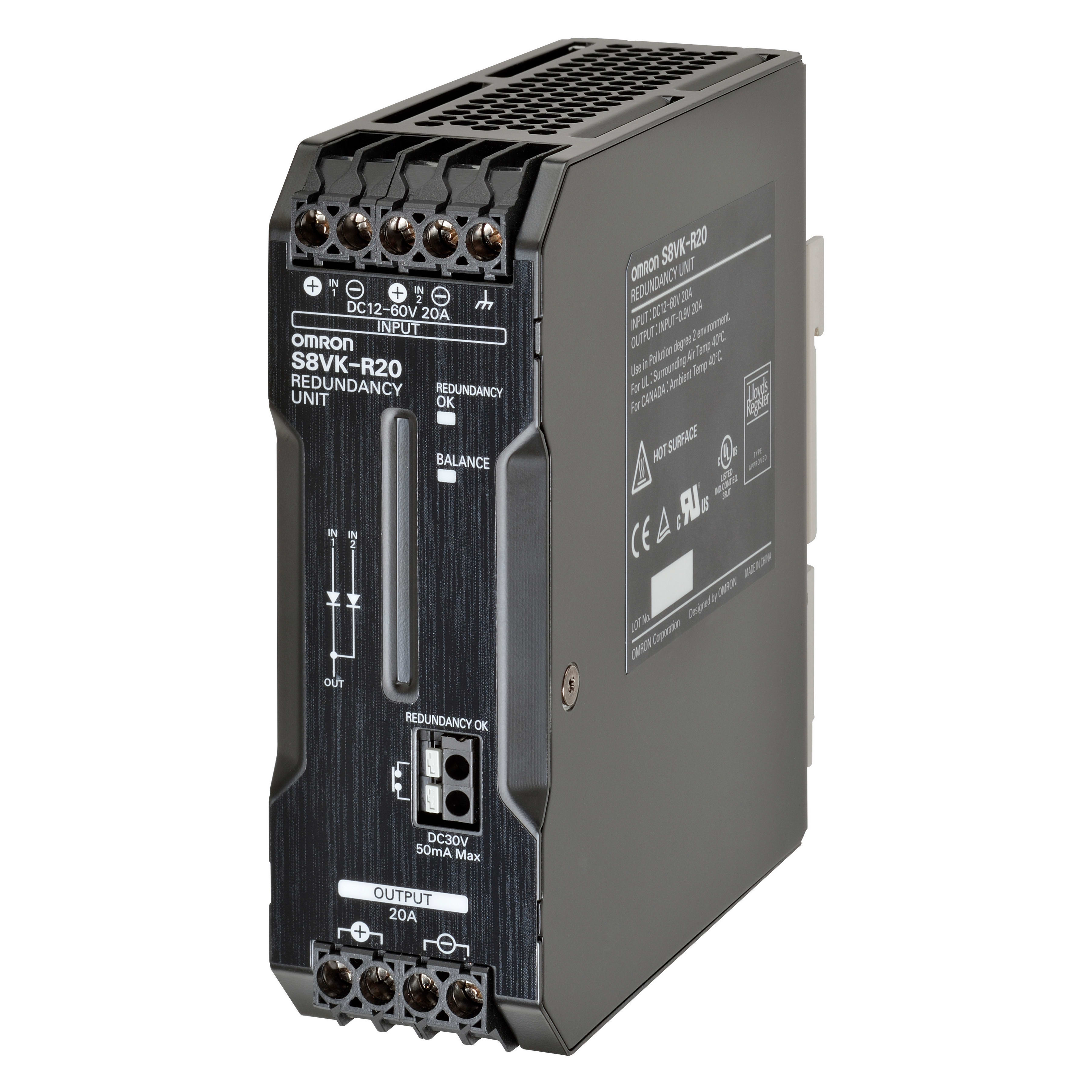 OMRON - OMRS8VKR20 ALIMENTATORE- MODULORIDONTANTE20A