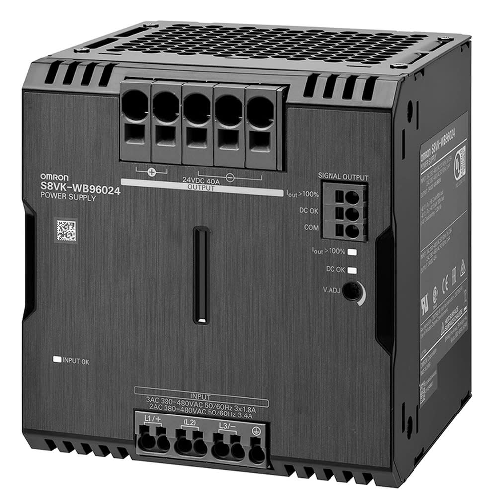OMRON - OMRS8VKWB96048 Alim. S8VK-WB trifase 960W, 48V, 20A,Clas.B