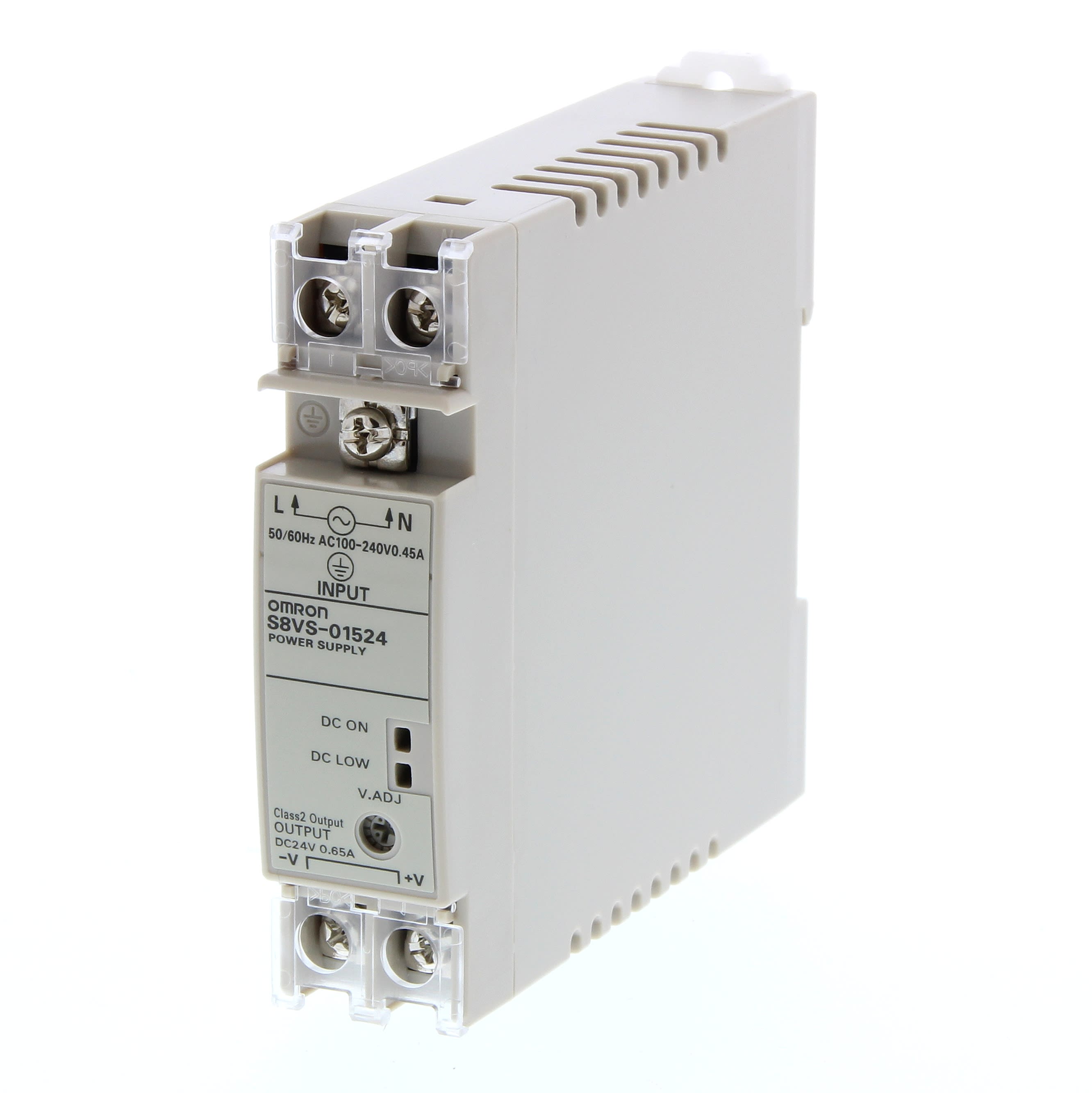 OMRON - OMRS8VS01524-177289 ALIMENTATORE- 24V0.65A. MONT. GUIDA DIN