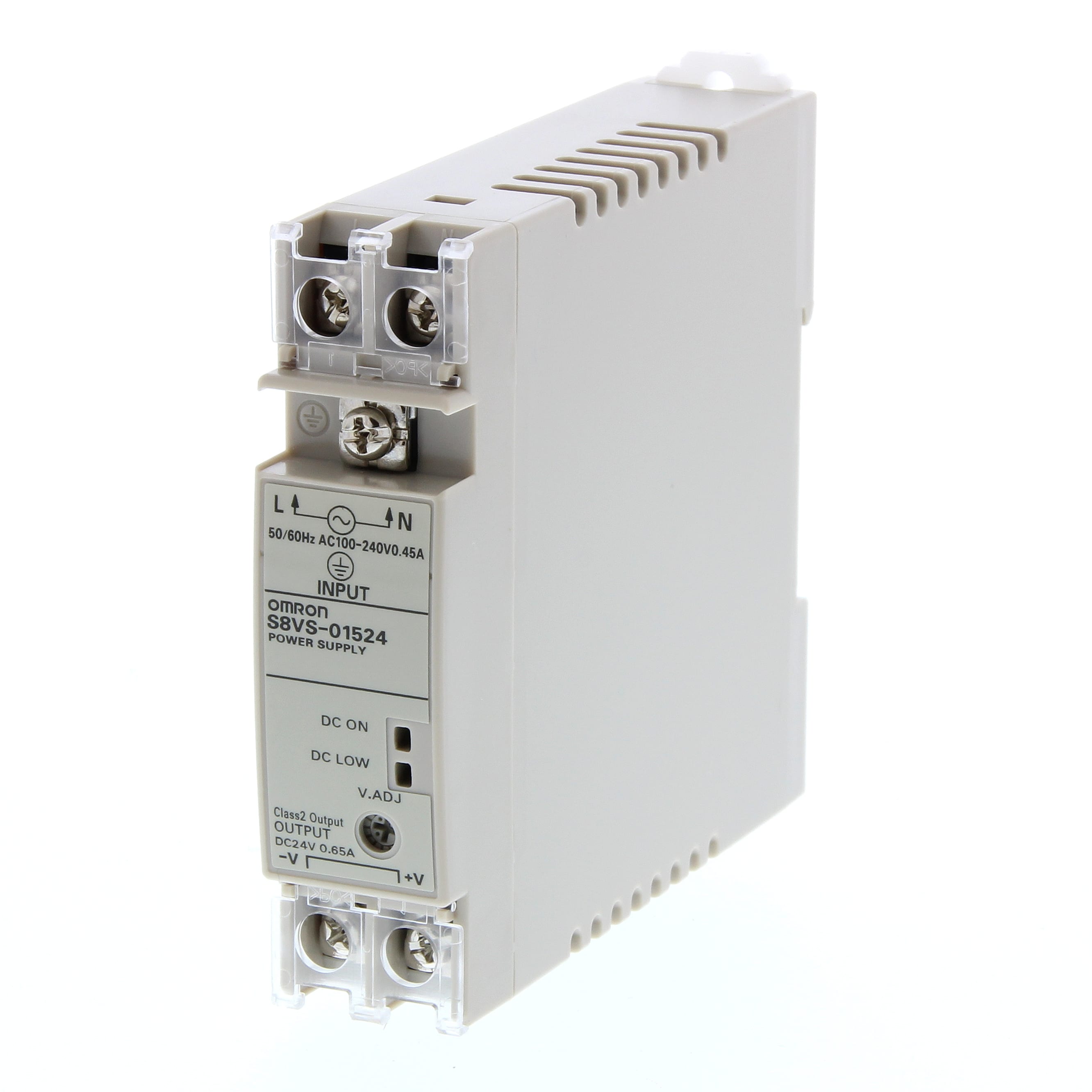 OMRON - OMRS8VS01524-177289 ALIMENTATORE- 24V0.65A. MONT. GUIDA DIN