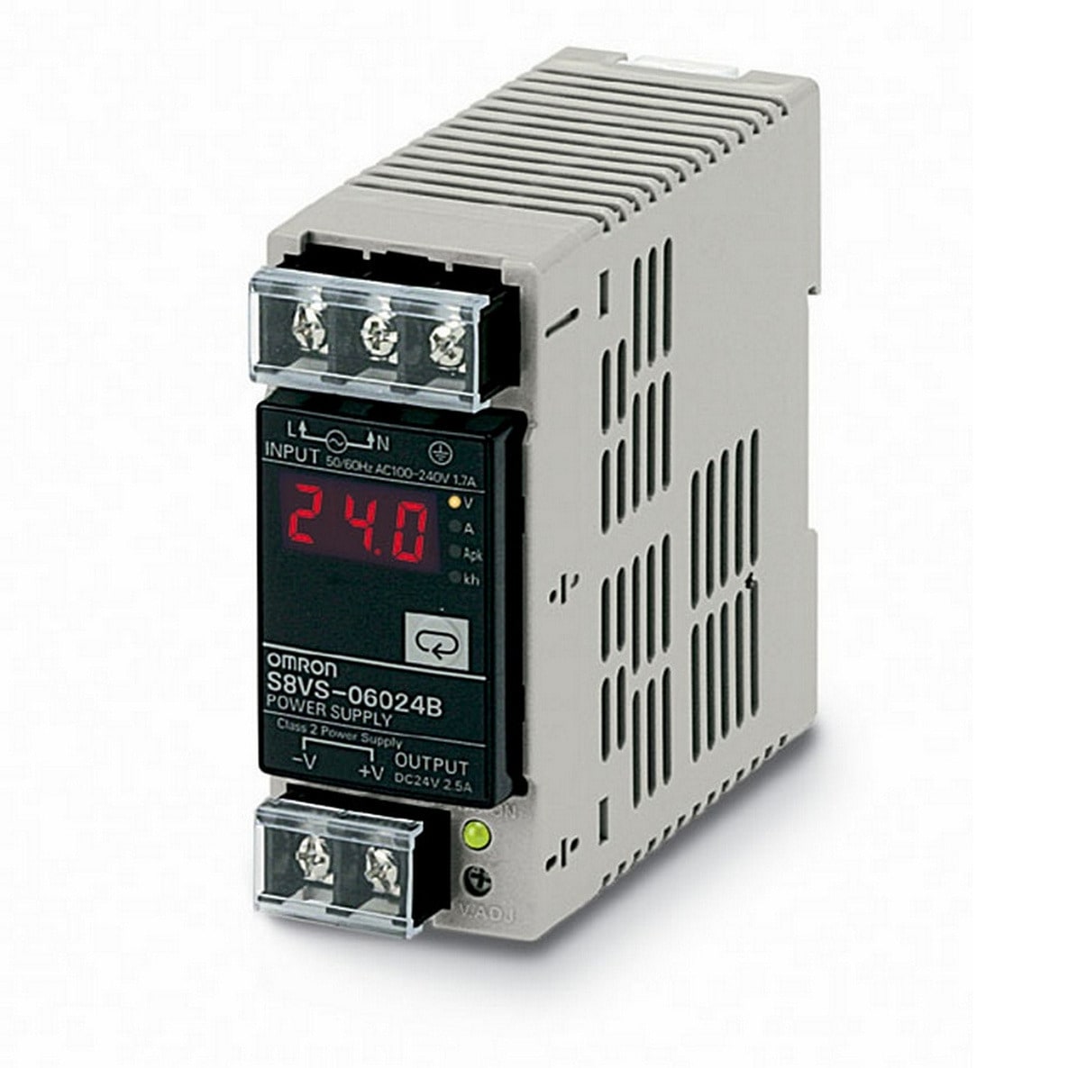 OMRON - OMRS8VS06024B.1-281 ALIMENTATORE- 24V2.5A. DISPLAY. GUIDA DI
