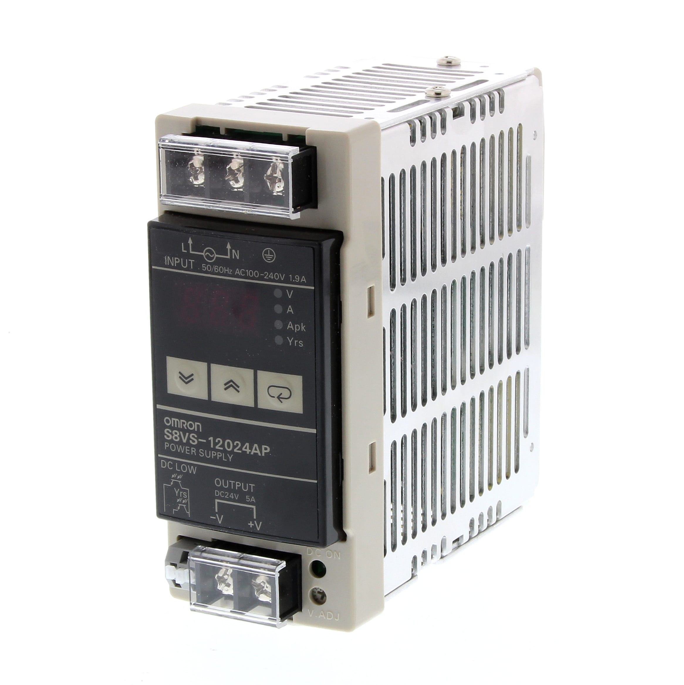 OMRON - OMRS8VS12024AP-1118 ALIMENTATORE- 24V5A. DISPLAY.ALL. FUNZ.D