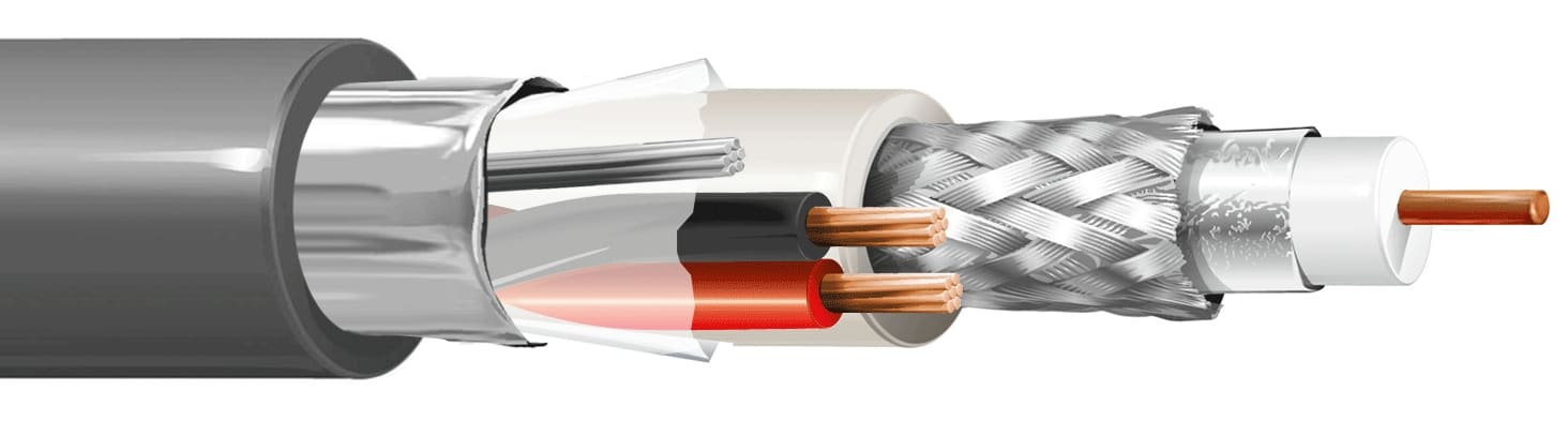 ITC INDUSTRIA TECNIC - ITCSA36CGRM100 SAT CCS 36 + 2X0,50 CW GRIGIO MAT.100 EC