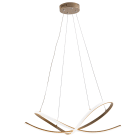 ROSSINI - RSSSAV003 SOSPENSIONE ORO SATINATO LED 45W IP20 30