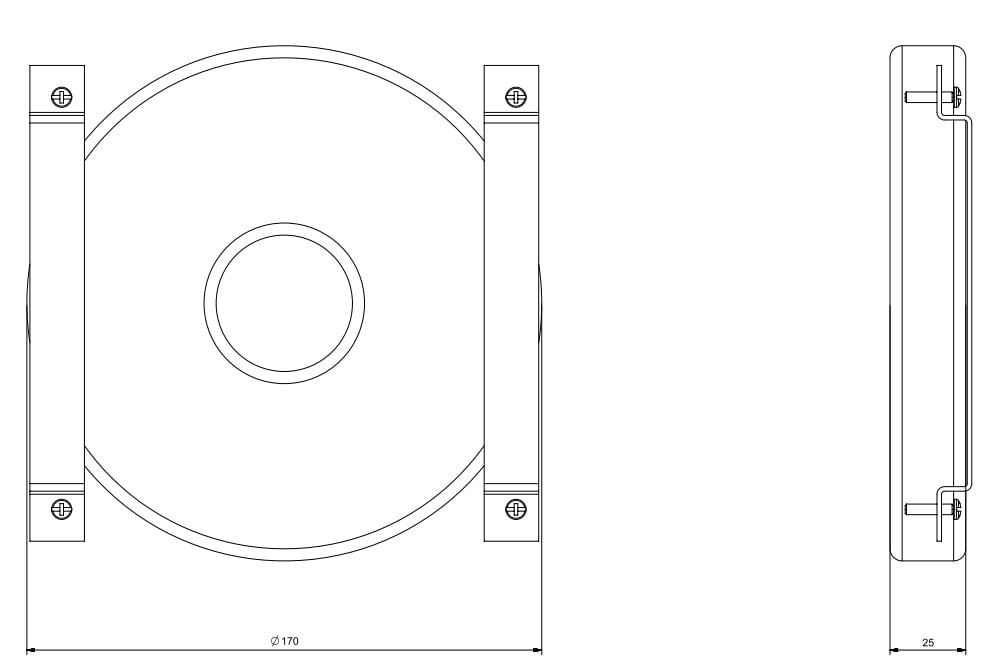SCAME PARRE SPA - SCA654.0205 TRASFORM.TOROIDALE 150VA BLOCK