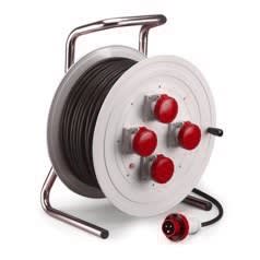 SCAME PARRE SPA - SCA745.3005-441 AVVOLGICAVO IND.ROLLER450 4 PRESE IP44