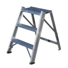 FRIGERIO CARPENTERIE - FRISCA 6027/04 SGABELLO PRO PIEGHEVOLE C/PIAT. ALLU. 4G