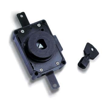 CONCHIGLIA - CON095718805 Serie SCS - Serratura per sportelli serie TPV, corredata con chiave quadra 7 mm