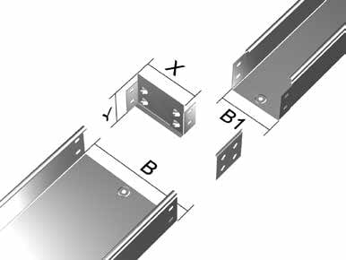 DKC-COMBITECH - SCZ5282361 C5 Raccordo Riduzione Destra da 200 altezza 80 IX
