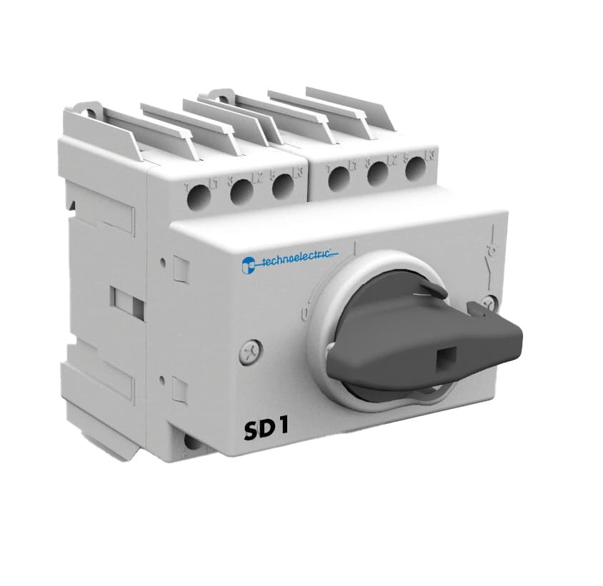 TECHNOELECTRIC SRL - TEH193343 COMMUTATORE CON MANIGLIA DIRETTA