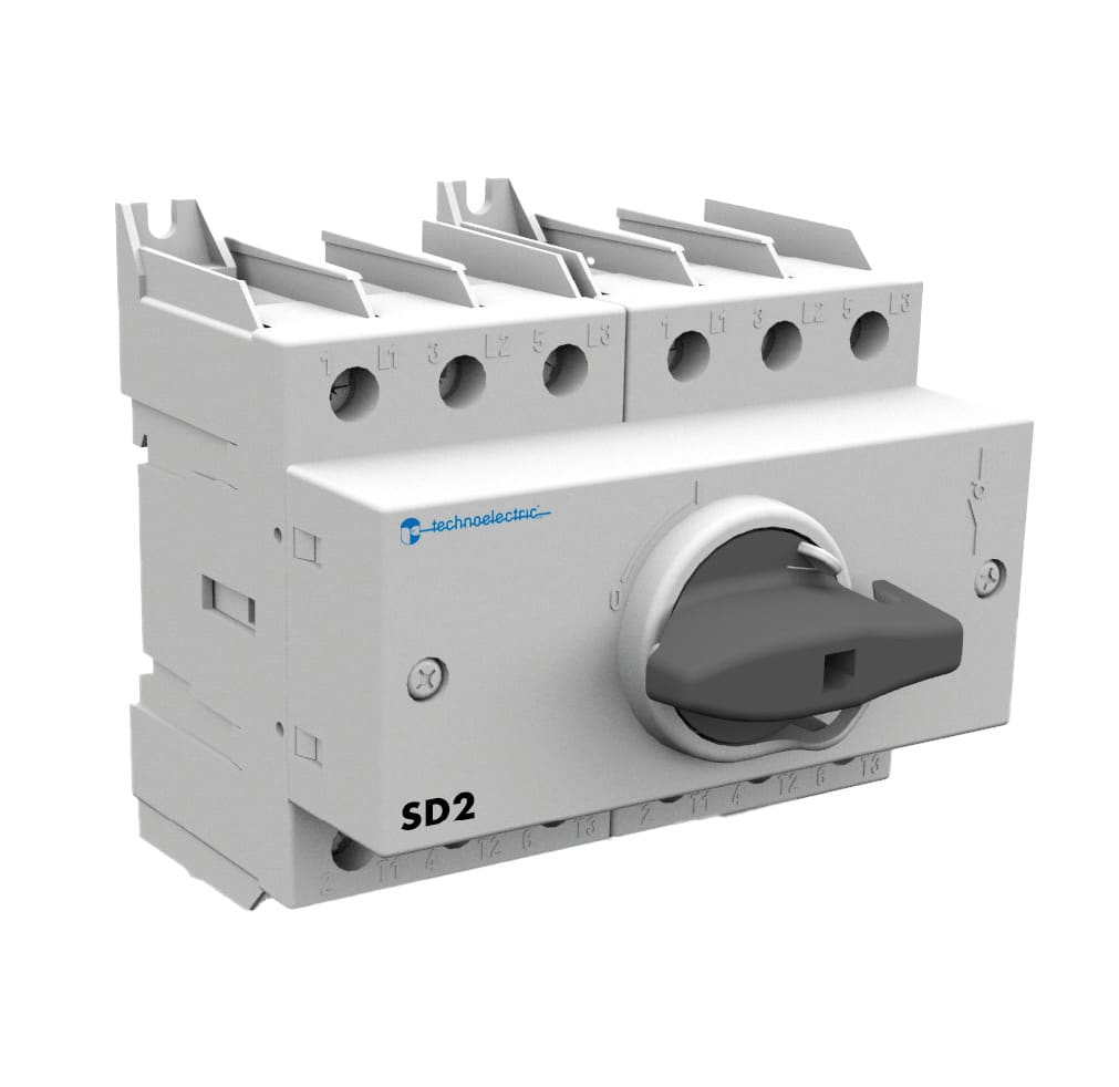 TECHNOELECTRIC SRL - TEH192073 COMMUTATORE CON MANIGLIA DIRETTA