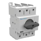 TECHNOELECTRIC SRL - TEH197016 INTERRUTTORE CON MANIGLIA DIRETTA NERA