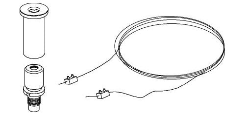 SIDE SPA - SDE7011 BINARIO SITRACK 230V KIT SOSPENSIONE CAV