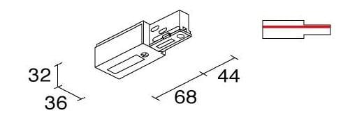 SIDE SPA - SDE990241 BINARIO SITRACK 230V TESTATA ALIMENTAZIO