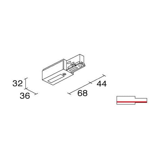 SIDE SPA - SDE990252 BINARIO SITRACK 230V TESTATA DI ALIMENTA