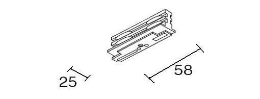 SIDE SPA - SDE990371 TRS CONGIUNZIONE RETTILINEA BI 380V 16A