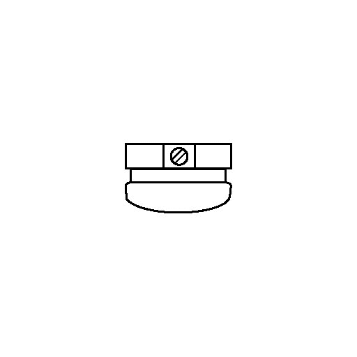 SIDE SPA - SDE990832 BLOCCACAVO PER ADATTATORE