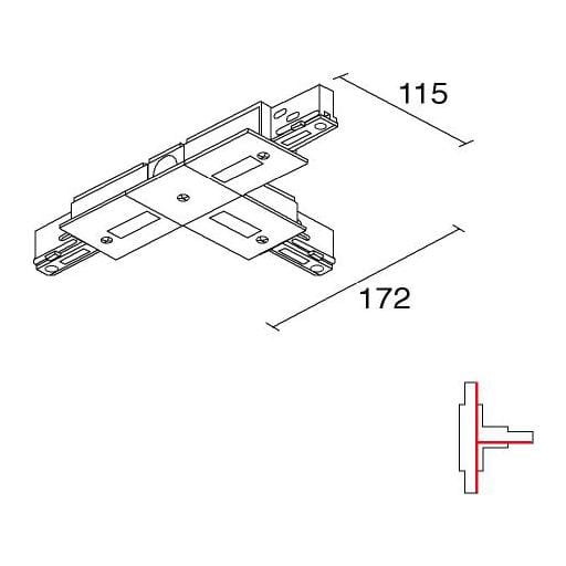 SIDE SPA - SDE993281 CONGIUNZIONE A T CONTATTO DI TERRA DESTR