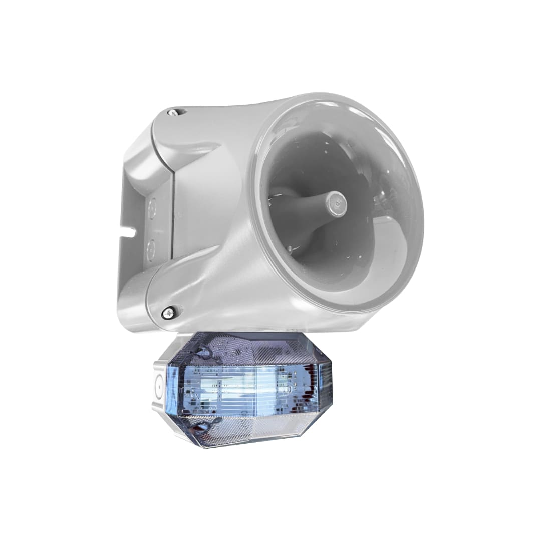 SIRENA - SIR22716 SE120 PROLED LT GY/RED 12?24VAC/12?60VDC