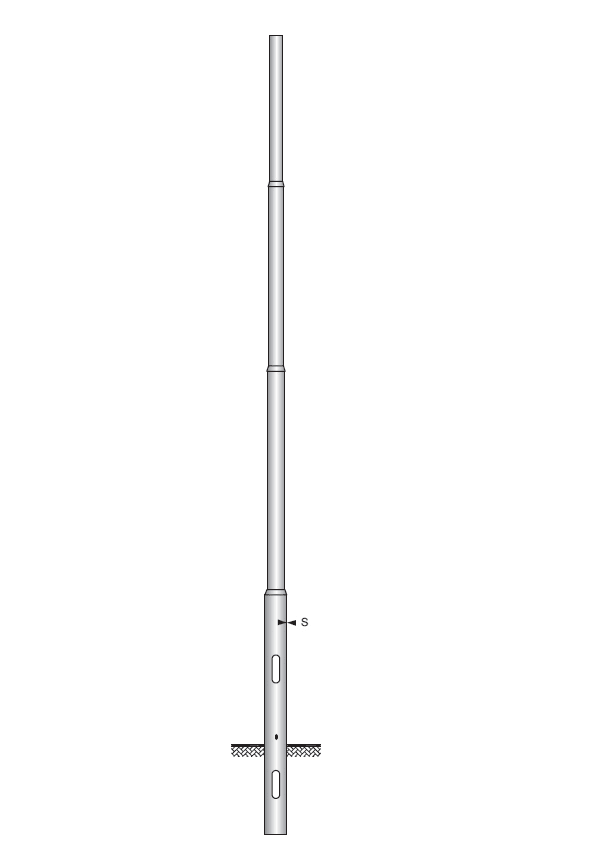 SEM - SEM4103/4-193 PALO RASTREMATO H.TOT. 980 CM. D 193