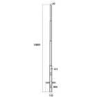 SEM - SEM41103/4-193 PALO RASTREMATO H.TOT. 1080 CM D 193