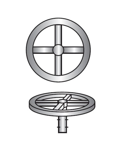 SEM - SEM4321/CIR TRAVERSA CIRCOLARE LUNG. 90 CM. ZINCATA