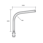SEM - SEM4332/1020 BRACCIO SINGOLO D 68X200+60X1000X2000 MM