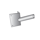 SEM - SEM4344 STAFFA AD ANGOLO PER ARMATURE