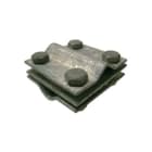 SEM - SEM5111/X MORSETTO A X INOX PER TONDO