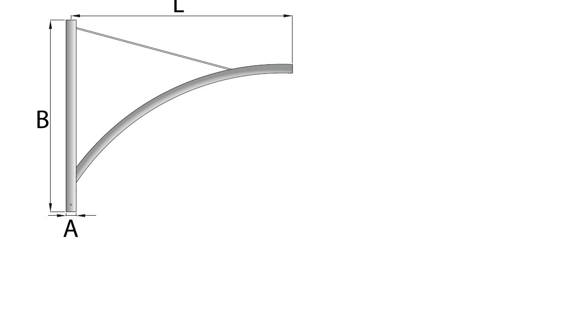 SEM - SEMTSFI130150 TESTA PALO SINGOLO FIRENZE A=1300 L=15