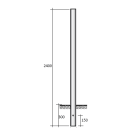 SEM - SEMVR3240N PALO IN VETRORESINA CILINDRICO D 60X2400
