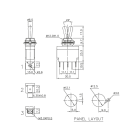 ASITA - ASI8021 INTERRUTTORE BIPOLARE A LEVETTA 16A ON-O