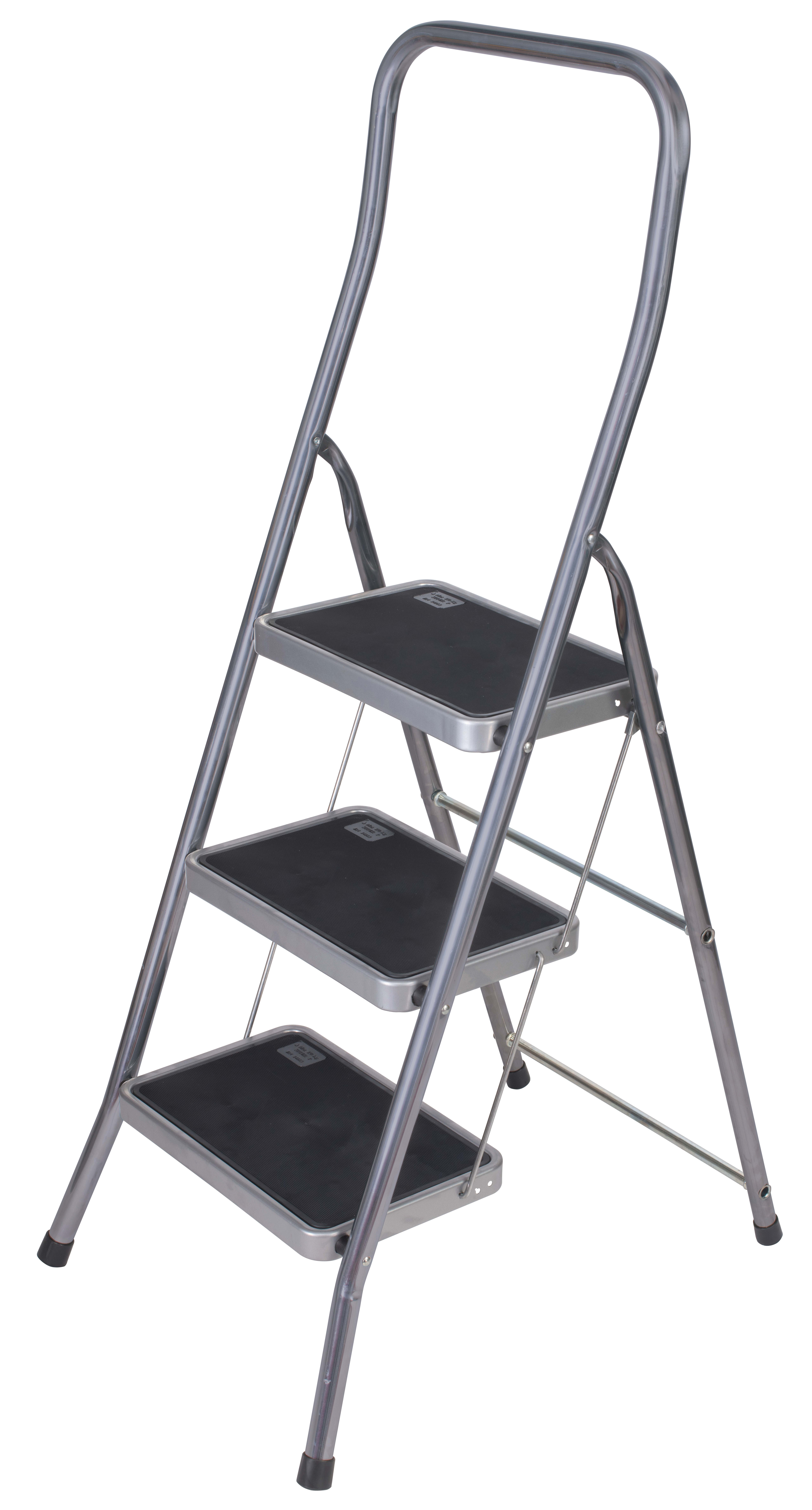 FACAL SRL - FAFSF/3FE SGABELLO SUPER EFFE - 3 GRADINI ACCIAIO