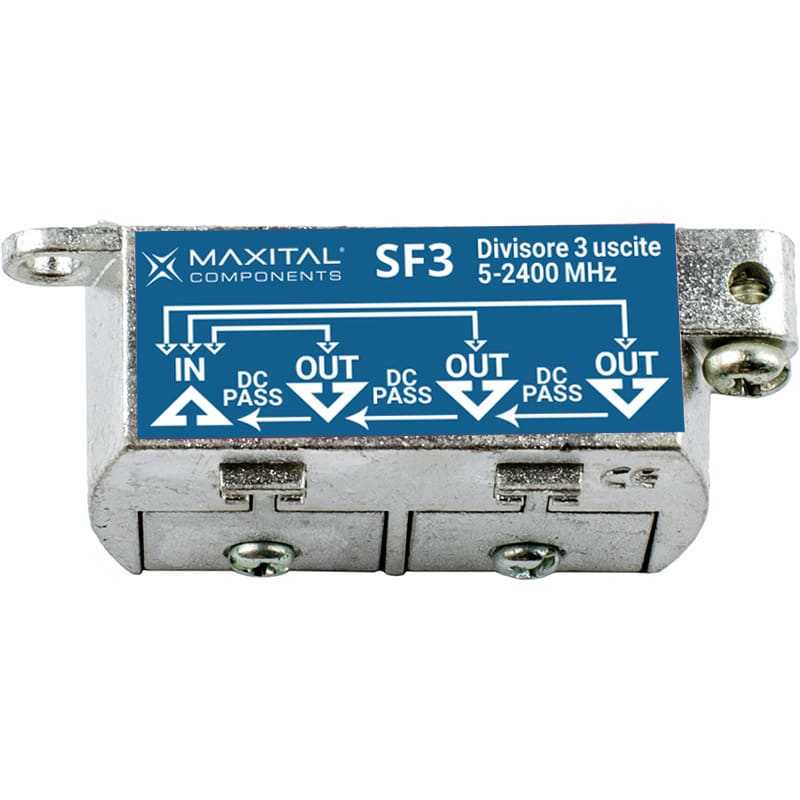 FTE MAXIMAL ITALIA S - FTESF3 SF3 DIVISORE PLUG IN 3 VIE 5 2400MHZ-CC