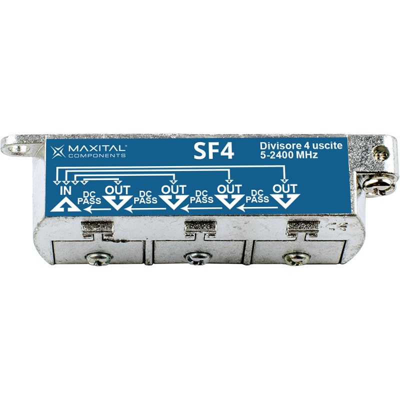 FTE MAXIMAL ITALIA S - FTESF4 SF4 DIVISORE PLUG IN 4 VIE 5 2400MHZ-CC