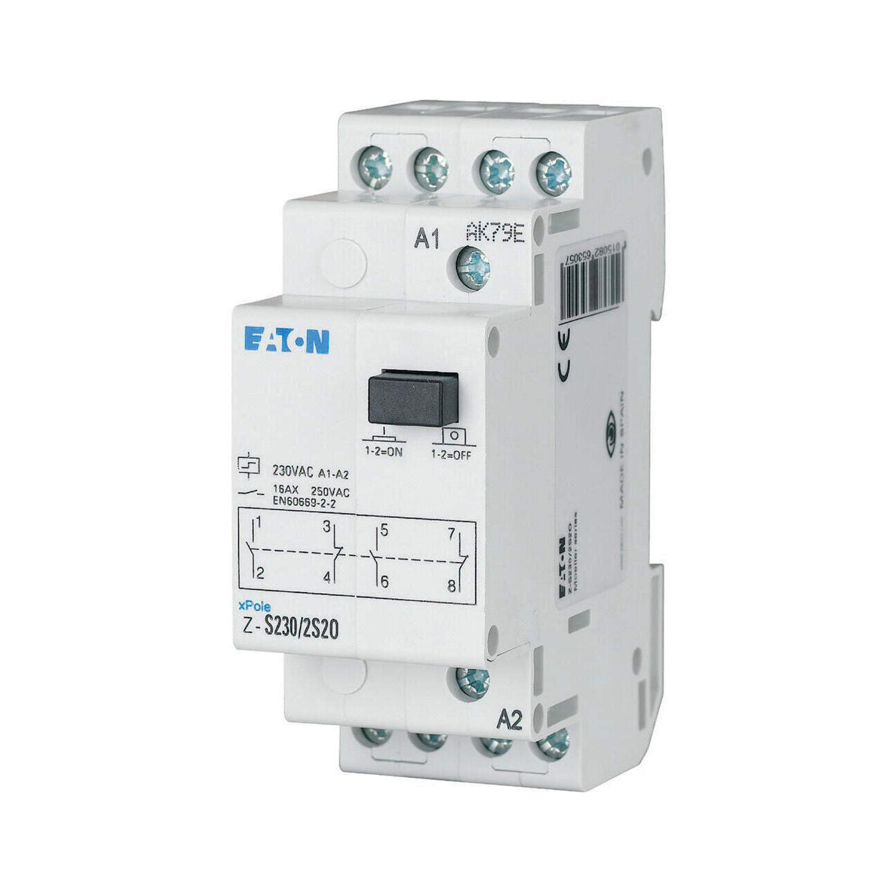 EATON - EAO265319 Z-S7/WW RELE PASSO-PASSO 8V DC 2SC