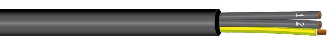 KU DISTRIBUTION SRL - KUDN2127B CAVO NAVALE SH-PC-U 12X1.5 MMQ NERO RAL9