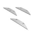 ROSSINI - RSSSHA002B TESTATE TERMINALI BIANCHE 3PZ