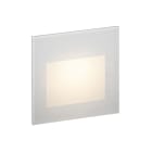 ROSSINI - RSSSHO001QGLASSB SEGNAPASSO QUADRATO IN VETRO BIANCO LED