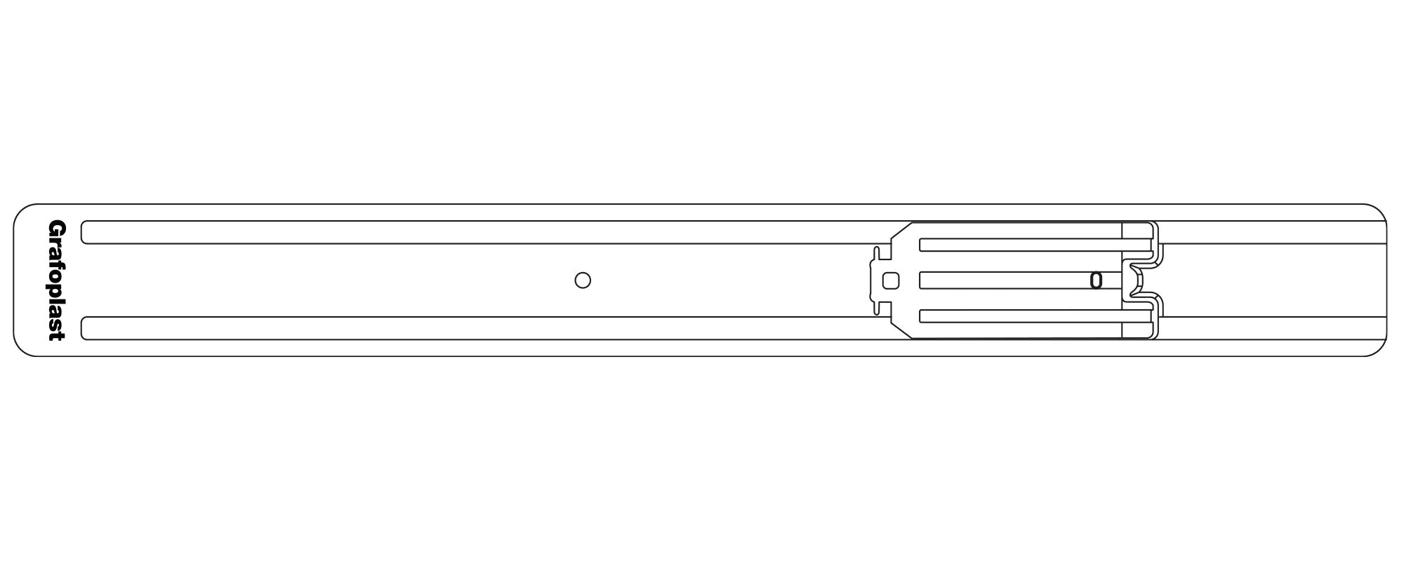 GRAFOPLAST SRL - GRASI2K0014NP2 PIASTRA TESSERE MORSETTI AUTO NP2 - 1PZ