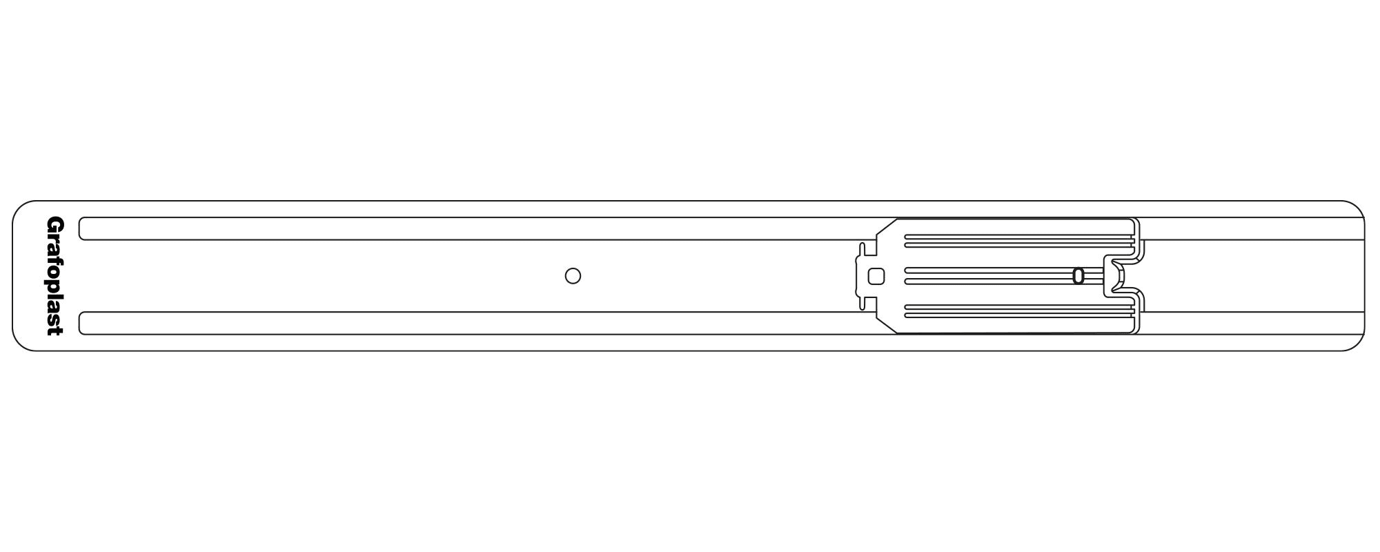 GRAFOPLAST SRL - GRASI2K0014NP4 PIASTRA TESSERE MORSETTI AUTO NP4 - 1PZ