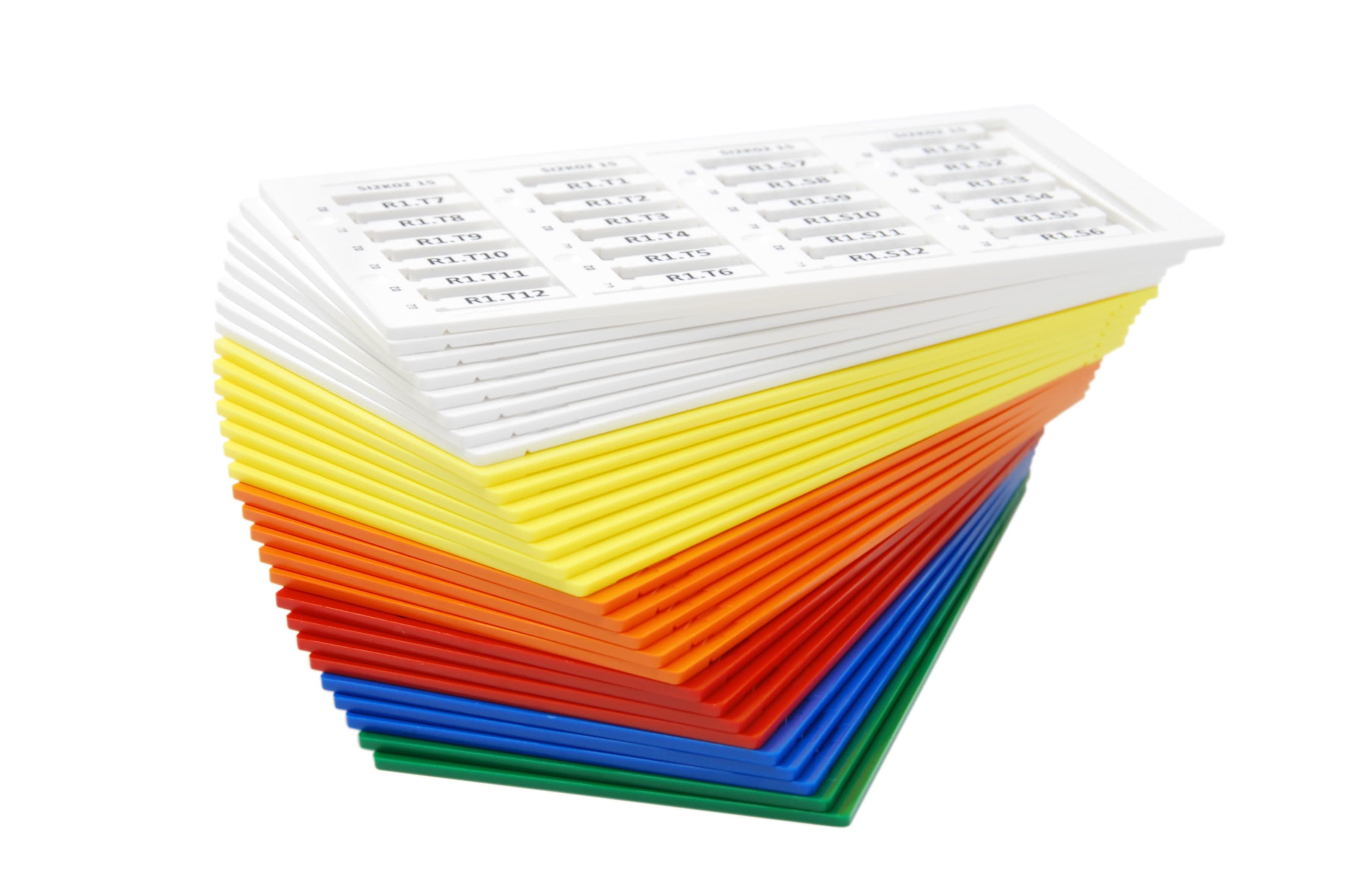 GRAFOPLAST SRL - GRASI2K02Y/12NMC TESSERA TUBETTO CAVI GIALLO 12X4 3000PZ