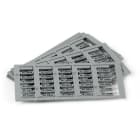 GRAFOPLAST SRL - GRASI2K02E/12N TESSERA TUBETTO CAVI GRIGIO 12X4 960PZ