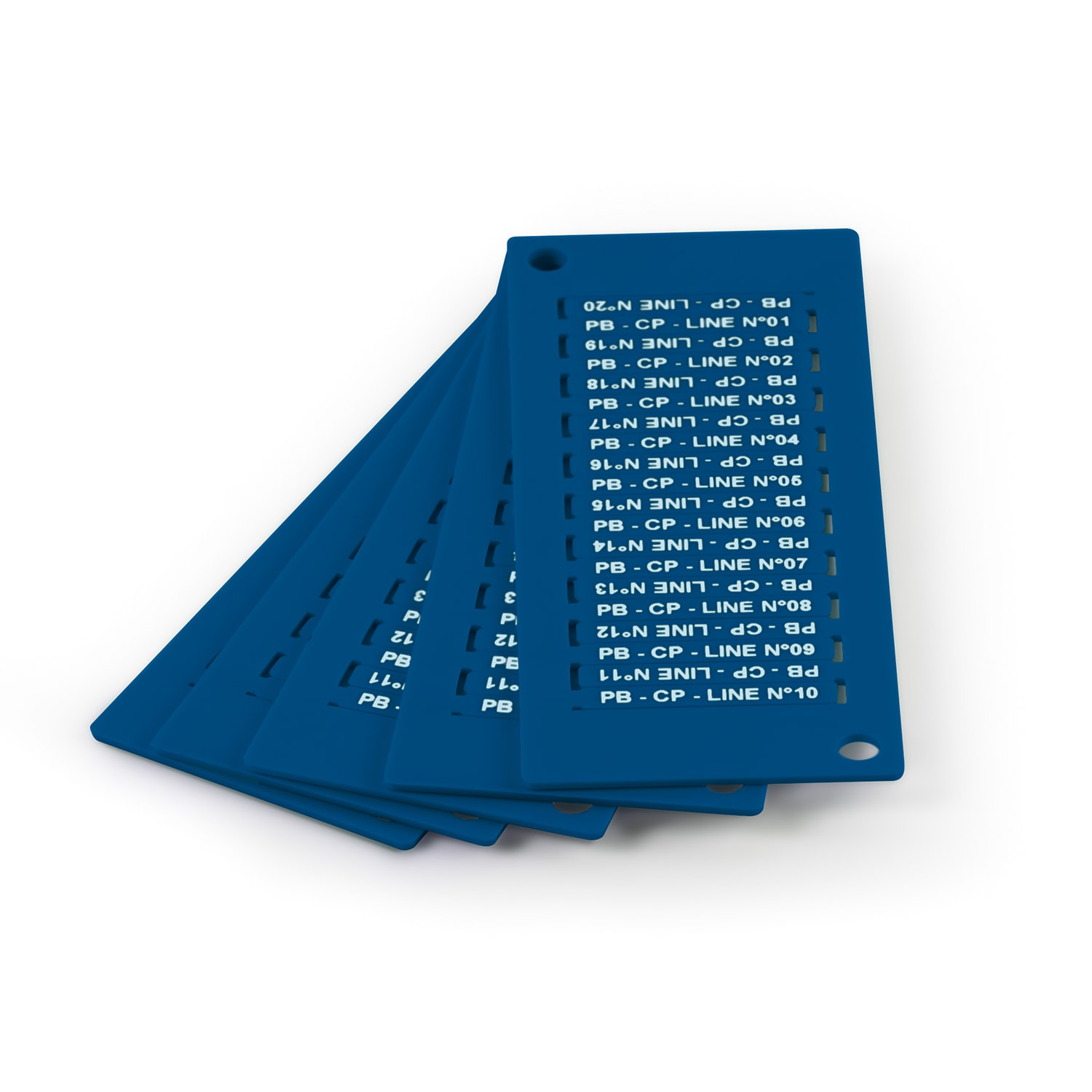 GRAFOPLAST SRL - GRASI2K02U/30MD TESSERA CAVI METAL-DETECT. 30X4 MM 600 P