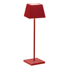 ROSSINI - RSSSIE003R LAMPADA DA TAVOLO PORTATILE ROSSA LED 2,
